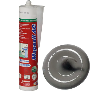 Герметик силиконовый Mapei Mapesil AC 113 темно-серый