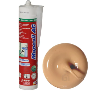 Герметик силиконовый Mapei Mapesil AC 141 карамель