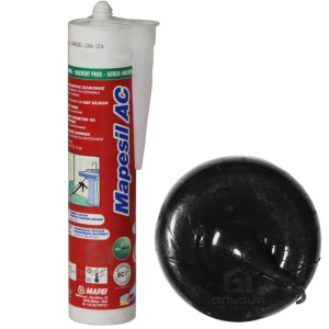 Герметик силиконовый Mapei Mapesil AC 120 черный