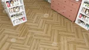 Ламинат Alpine Floor Herringbone 12 PRO NEW LF106-02 Дуб Эльзас