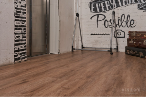 Виниловая плитка Vinilam Cork WPC 10038 Дуб Турне