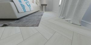 Виниловая плитка Salag Herringbone Victory фото в интерьере