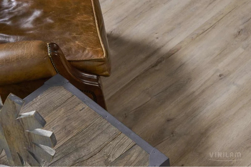 Виниловая плитка Vinilam Ceramo Cork 8мм 8870 -EIR Дуб Женева 