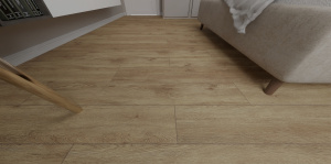 Кварц виниловая плитка Alpine Floor Grand Sequoia LVT ECO 11-1002 Макадамия фото в интерьере