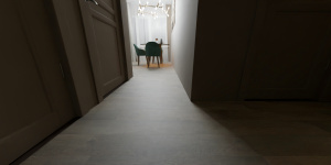 Виниловая плитка Art TILE HIT AT754 Дуб Купера в коридоре