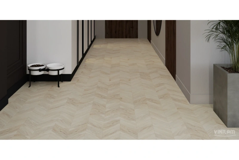 Виниловая плитка Vinilam Parquet Chevron RI4777CL7 Бриссак 