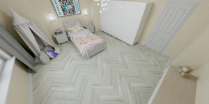 Виниловая плитка Alpine Floor Parquet LVT ЕСО 16-12 Дуб Альхена реальные фото