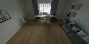 Кварцвиниловая плитка Alpine Floor Grand Sequoia LVT ECO 11-602 Миндаль в интерьере