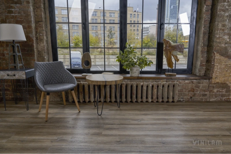 Виниловая плитка Vinilam Ceramo Cork 8мм 8895 -EIR Дуб Биль 