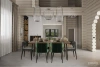 Виниловая плитка Vinilam Parquet Herringbone IS11366 Санторини 