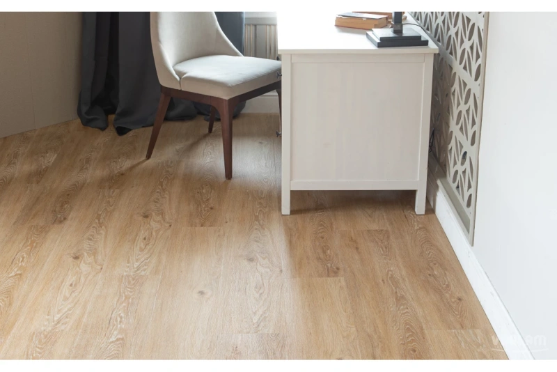 Виниловая плитка Vinilam Cork Premium WPC 33777 Дуб Ронда 