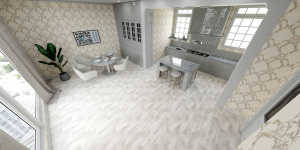 Линолеум Tarkett Idylle Nova Saratoga 4 фото в квартире