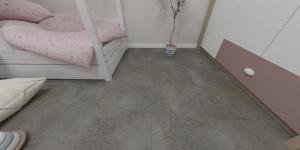 Виниловая плитка Moduleo Roots 55 Meteora 46943 в интерьере