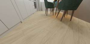 Кварц виниловая плитка Alpine Floor Grand Sequoia LVT ECO 11-502 Камфора фото в интерьере