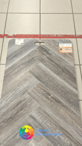 Виниловая плитка Cronafloor Herringbone 4V H008 Дуб Реймс 