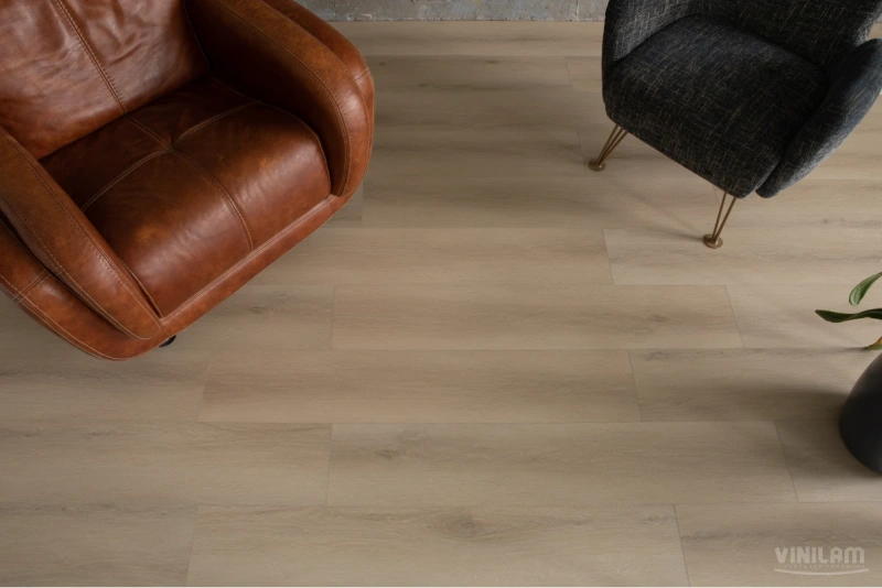 Виниловая плитка Vinilam Cork WPC 10120V Дуб Намюр 