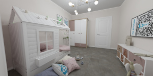 Виниловая плитка Moduleo Roots 55 Meteora 46943 на полу