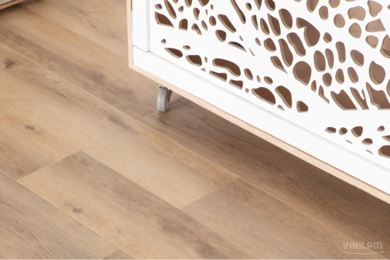 Виниловая плитка Vinilam Cork WPC 10130V Дуб Антверпен 
