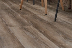Фото Виниловая плитка Vinilam Ceramo Cork 8мм 8895 -EIR Дуб Биль 