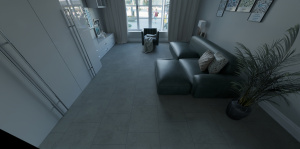 SPC кварцвиниловая плитка Salag Stone SQ Harmony фото в интерьере