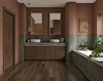 Виниловая плитка Alpine Floor Титан 6 ECO 28-6-R Обсидиан