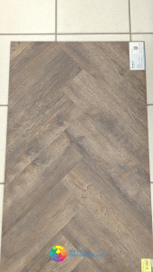 Фото Виниловая плитка Pergo Vorma Pad Pro Rigid V4524-40287 Вековой дуб темный елочка 