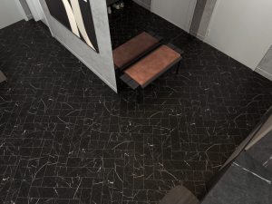 Виниловая плитка Alpine Floor Адамант Паркет ECO 31-11-R Неро 