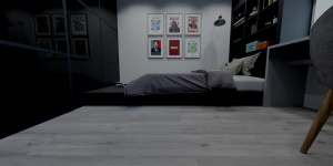 Виниловая плитка Moduleo Roots 55 EIR Galtymore Oak 86936 на полу