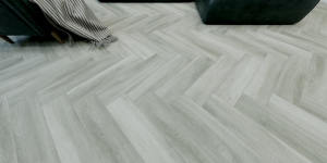 Виниловая плитка Salag Herringbone Chateau реальные фото