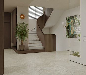 Виниловая плитка Alpine Floor Адамант Паркет ECO 31-6-R Лу