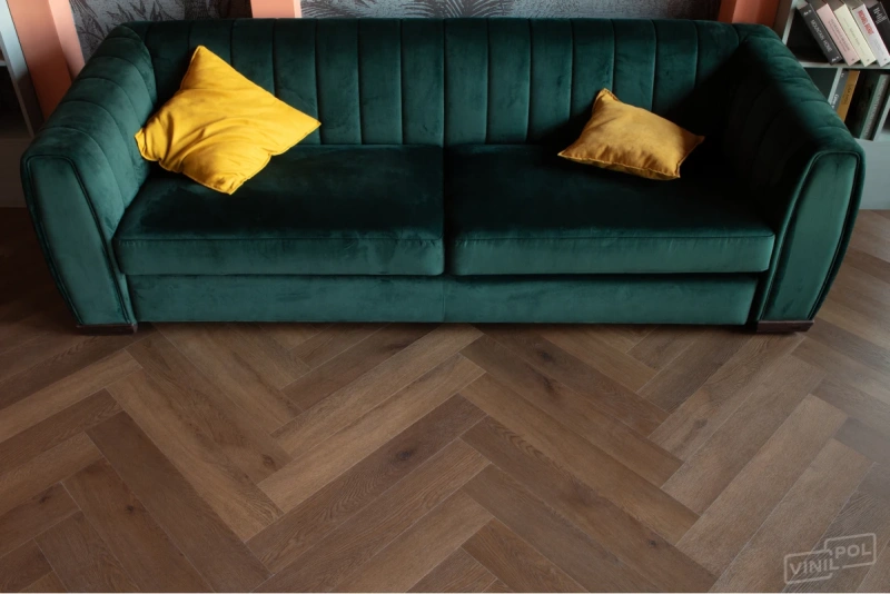 Виниловая плитка Vinilam VinilPol Herringbone 9911 Паркет Пикассо 
