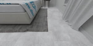 Виниловая плитка Moduleo Roots 40 Cantera 46921 в спальне