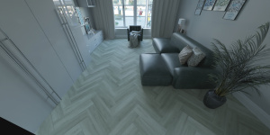 Кварцвинил Виниловая плитка Salag Herringbone Chateau реальные фото