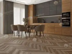 Ламинат Alpine Floor Herringbone 12 PRO NEW LF106-14 Дуб Пикардия