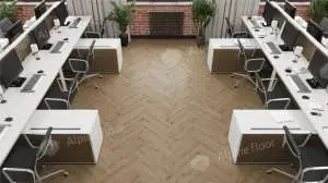 Ламинат Alpine Floor Herringbone 12 PRO NEW LF106-07 Дуб Прованс