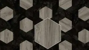 Виниловая плитка Moduleo Moods Big Hexagon Blackjack Oak 22937