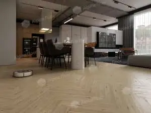 Ламинат Alpine Floor Herringbone 8 PRO LF102-01 Дуб Лион