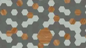 Виниловая плитка Moduleo Moods Hexagon Sierra Oak 58346