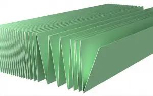 Подложка Solid полистирол гармошка 3 мм зеленая 5,25м2