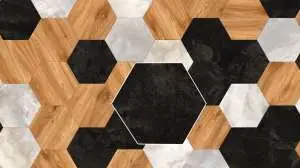 Виниловая плитка Moduleo Moods Big Hexagon MUSTANG SLATE 70998