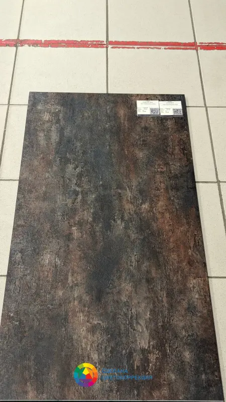 Виниловая плитка Vinilam Ceramo Stone 71617 Керамическая Сталь 