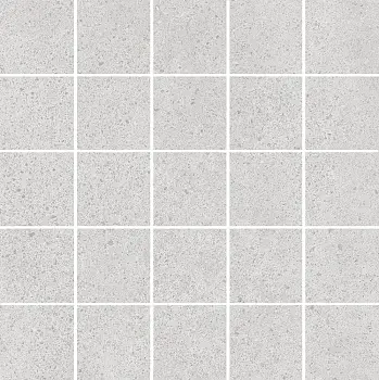 Добор к плитке Kerama Marazzi Безана (Мозаика настенная MM12136 Безана серый светлый мозаичный матовый 25 х 25 см)