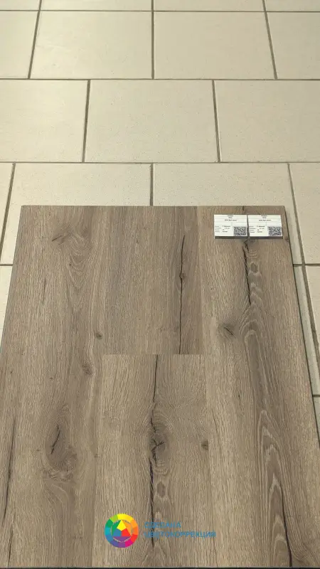 Виниловая плитка Vinilam Glue 8838 Дуб Дамп 