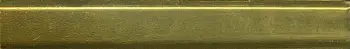 Добор к плитке Kerama Marazzi Витраж (Бордюр настенный PFG011 Витраж золото глянцевый 15 х 2 см)