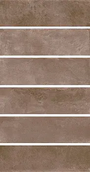 Керамическая плитка Kerama Marazzi Маттоне (Настенная плитка 2908 Маттоне коричневый матовый 8,5х28,5)