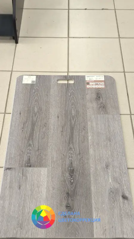 Виниловая плитка Cronafloor Wood 4V Дуб Серый 