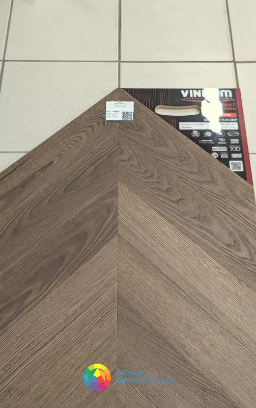 Виниловая плитка Vinilam Parquet Chevron I1651102 Плезир 
