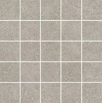 Добор к плитке Kerama Marazzi Безана (Мозаика настенная MM12137 Безана серый мозаичный матовый 25 х 25 см)