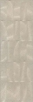 Керамическая плитка Kerama Marazzi Безана (Настенная плитка 12153R Безана бежевый структура матовый обрезной 25х75)